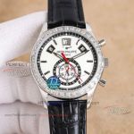 Replica TW factory Patek Philippe white dial Swiss Cal.240 automatic mechanical watch 